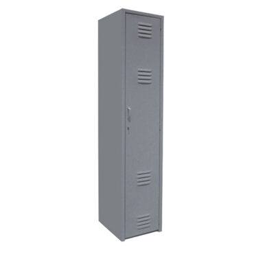 locker metálico de 1 puerta en color gris