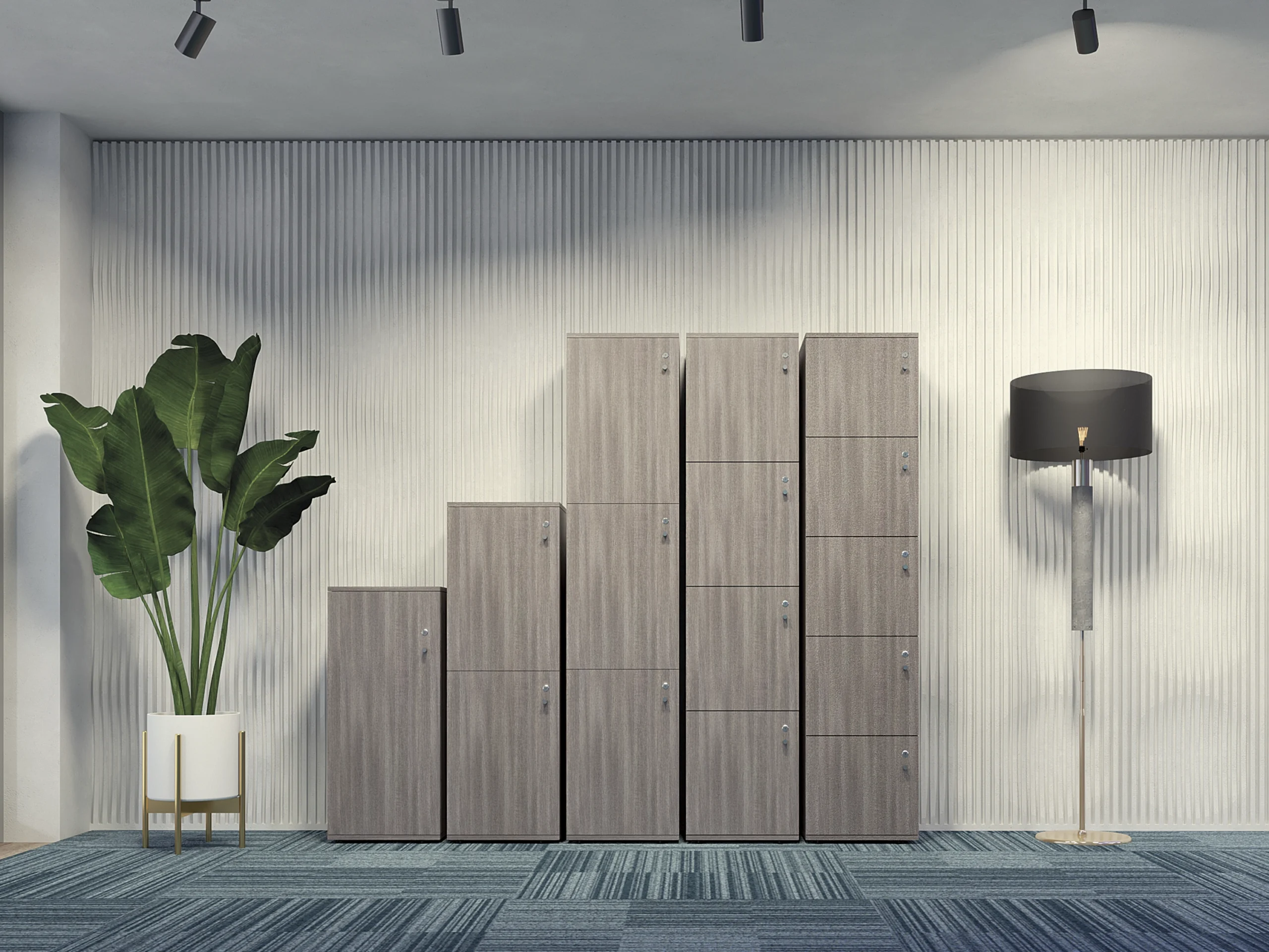 Lockers de melamina