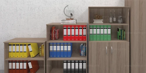 Libreros a piso